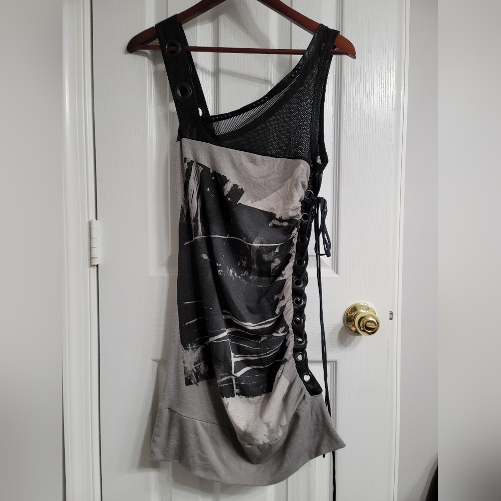 Salvage medium tunic mini dress